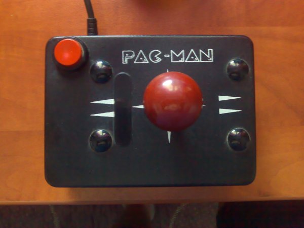 pacman with joystick